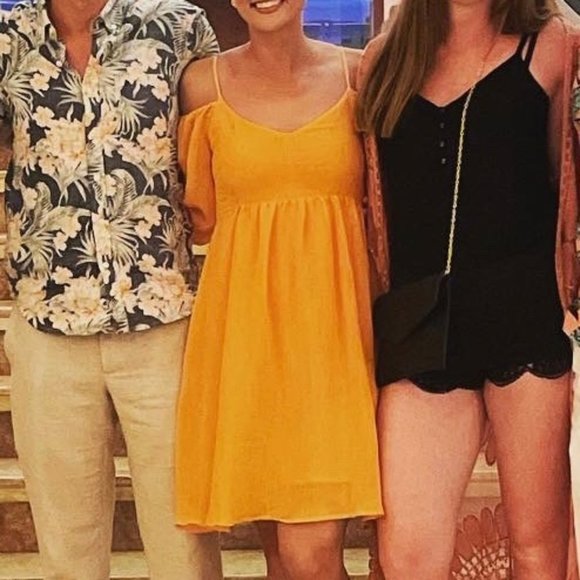 Anthropologie Dresses Moulinette Soeurs Orange Dress - Picture 5 of 5